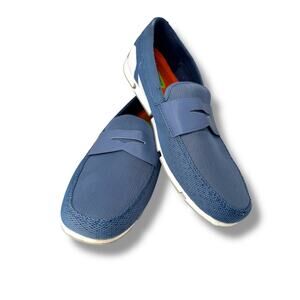 Swims Breeze Penny Loafer Mens Size 9 Blue Grey Hybrid Sneaker Water Resistant
